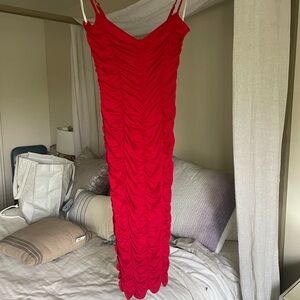 Rolla Coster red cinch dress / large